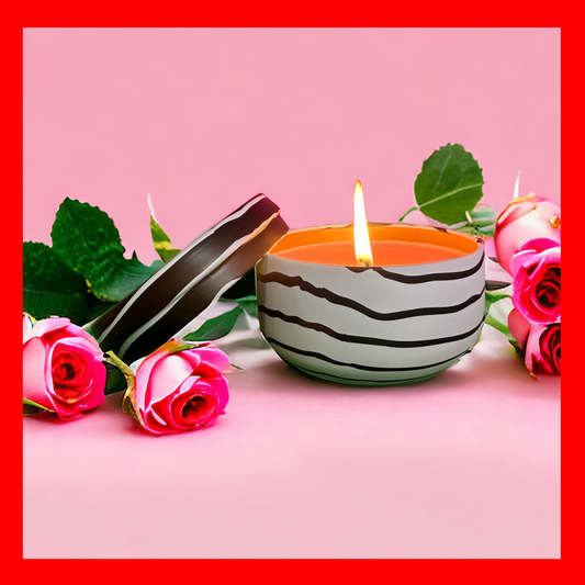 Romantic Rose Candle
